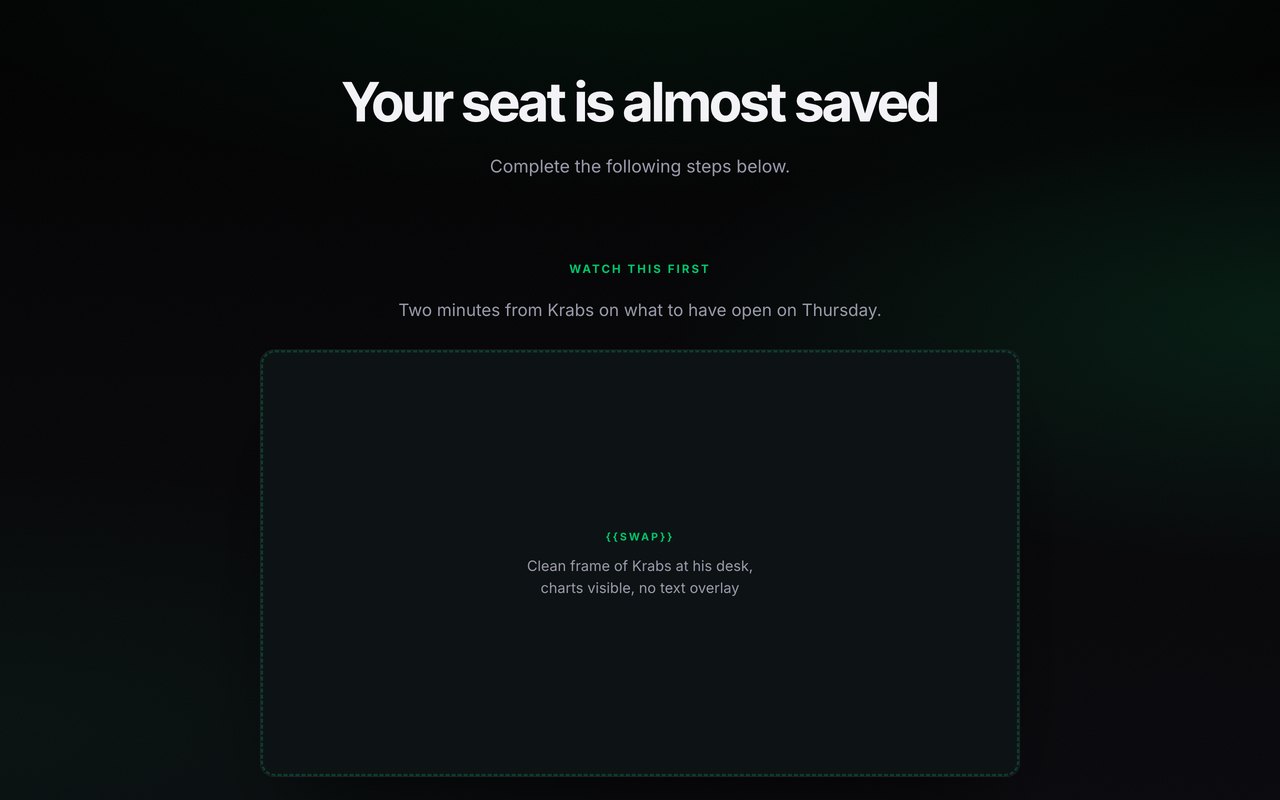 Thank-you page preview